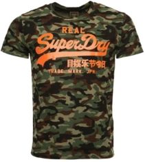 Vintage-like Logo All Over Print Men's T-shirt