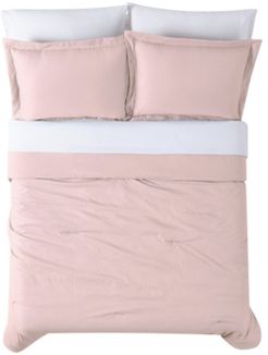 Antimicrobial 7 Piece Bed in a Bag, King Bedding