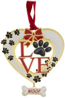 Dog Love Ornament
