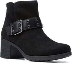 Hollis Star Buckled Booties Women's Shoes