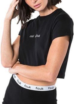 Cotton Cropped T-Shirt