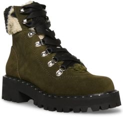 Receptive Lace-Up Hiker Booties