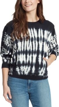 Meaghan Cotton Tie-Dyed Sweatshirt