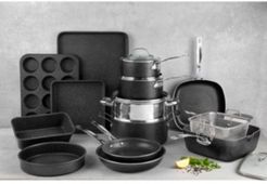 Titanium Diamond Infused Nonstick 20-Pc. Complete Cookware & Bakeware Set