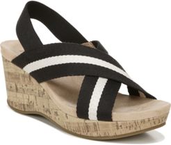 Dream Big Strappy Wedge Sandals Women's Shoes