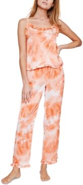 Rosalyn Sunburst Tie-Dyed Cami Pajama Set