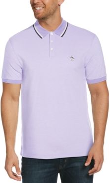 Slim-Fit Tipped Birdseye Pique Polo Shirt