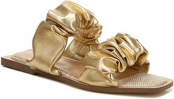 Iggy Ruched-Strap Sandals Women's Shoes