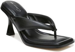 Skeet Square-Toe Thong Dress Sandals Women's Shoes