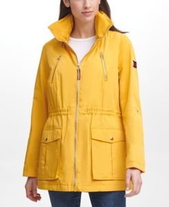 Roll Tab Anorak Coat