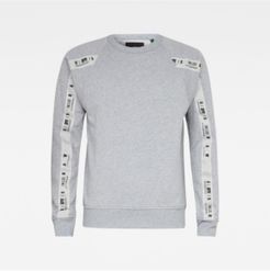 Raglan Taping Long Sleeve Sweater