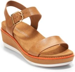 OriginalGrand Flatform Wedge Sandals