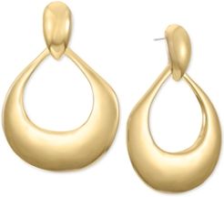 Gold-Tone Open Teardrop Earrings, Created for Macy's
