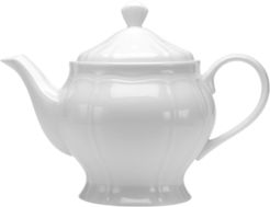 Dinnerware, Antique White Teapot