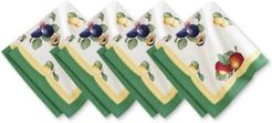 French Garden 4-Pc. Napkin Set