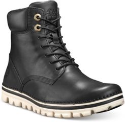 Brookton Lace-Up Leather Boots, Created for Macy's Women's Shoes