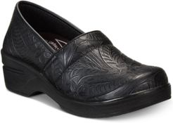 Easy Works By Easy Street Lyndee Slip Resistant Clogs Women's Shoes