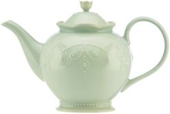 Dinnerware, French Perle Teapot