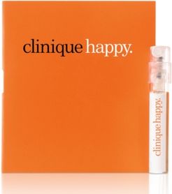 App Only Offer! Try Clinique Happy Spray with any Fragrance purchase!