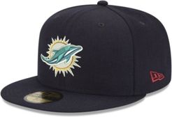 Miami Dolphins Team Basic 59FIFTY Fitted Cap
