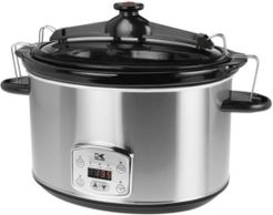 8 Qt. Digital Slow Cooker with Locking Lid