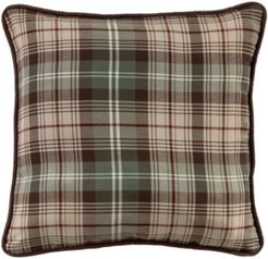 22"x22" Plaid Pillow