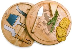 Toscana by Picnic Time Disney's Snow White Circo Cheese Cutting Board & Tools Set
