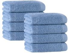 Signature 8-Pc. Hand Towels Turkish Cotton Towel Set Bedding