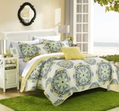 Madrid 8 Piece King Bed in a Bag Quilt Set Bedding