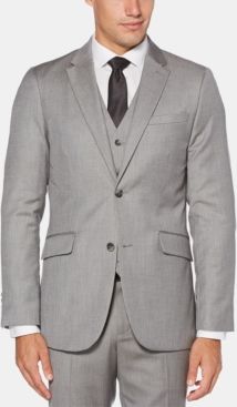 Slim-Fit Herringbone Suit Jacket