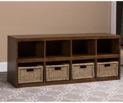 Tuscan Retreat Storage Console with Four (4) Baskets