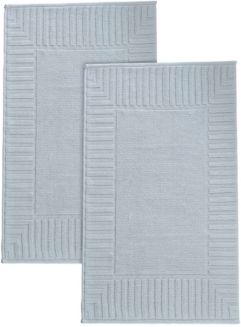 Timaru 2.Pc Turkish Cotton Bath Mat Set Bedding