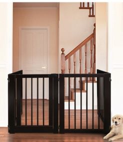 Free Standing Pet Gate with Door