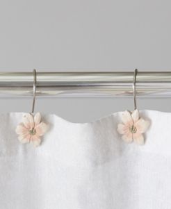 Ltd. Misty Floral Shower Curtain Hooks Bedding