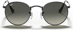 Round Metal Sunglasses, RB3447N 53