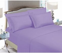 4-Piece Luxury Soft Solid Bed Sheet Set Queen Bedding
