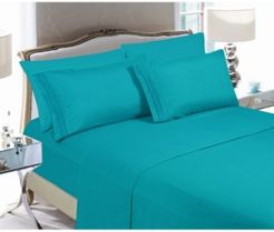 4-Piece Luxury Soft Solid Bed Sheet Set Queen Bedding