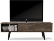 2- Cabinet Mid-Century 63.5" Wood Tv Stand
