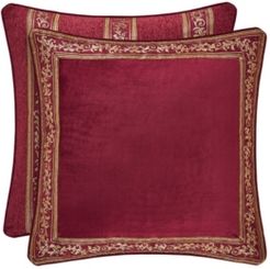 J Queen Maribella Crimson Euro Sham Bedding