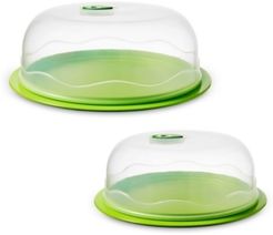 Instavac Ready-Serve Food Storage Container, Bpa-Free 4-Piece Nesting Set