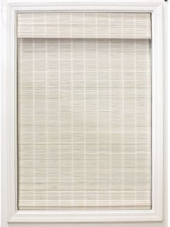 Cordless Bayshore Matchstick Roman Shade, 36" x 64"