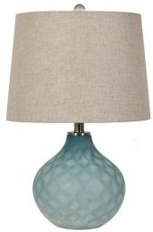 Collection 22" Glass Table Lamp