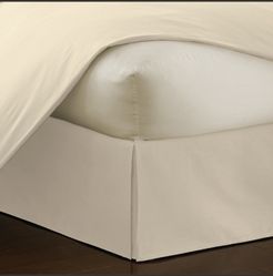 Belles and Whistles 14" Tailored Queen Bed Skirt with Pleats Bedding