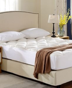 Bamboo From Rayon Fitted Down Alternative Full Mattress Pad