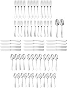 Alberry 62-pc Flatware Set, Service For 12