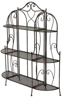 Heather Ann Alexander 4-Shelf 48" Baker's Rack