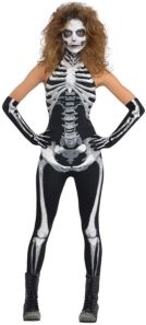 Bone-a-Fied Babe Skeleton Adult Women's Costume