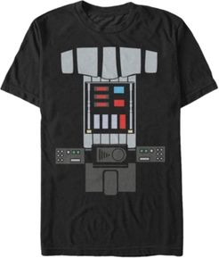 Classic Darth Vader Costume Short Sleeve T-Shirt