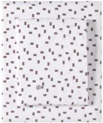 Lacoste Raster Standard Pillowcase Pair Bedding