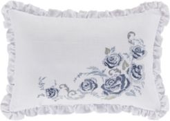 Estelle White Boudoir Decorative Throw Pillow Bedding